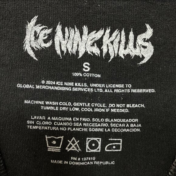 Ice Nine Kills Happy Horror Day's T-Shirt Size Small - Picture 4 of 4